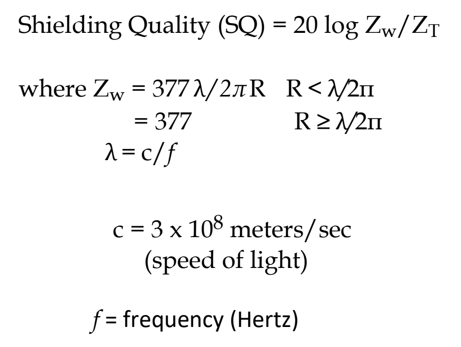 shielding quality formula